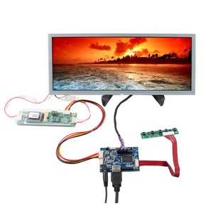 Carte contrôleur Hd <span class=keywords><strong>Mi</strong></span> Lcd Ccfl Type de barre de rétroéclairage Écran LCD Tft 12.3 pouces 12.3 ''1280X480 Écran LCD à barre étirée - Product Image 6