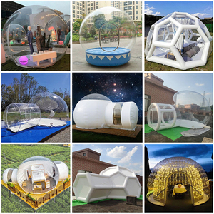 Casa de Burbujas Inflable de PVC para Niños, Casa de Brinco Comercial con Forma de Globo, Domo de Burbujas de 3x3m para Fiestas de Cumpleaños y Bodas en Interiores y Exteriores - Product Image 5