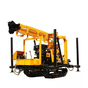 Deep water well mine oilfield drill rigs,track-type portable diesel hydraulic drilling rigs, china drilling rig machine sale