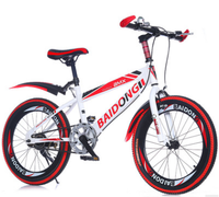 Nouveau vélo fixie à une vitesse en acier haute teneur en carbone pour enfants, garçons et filles, avec freins à disque et panier en plastique