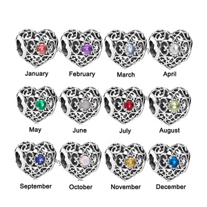 Grosir pandora gelang birthstone pesona 