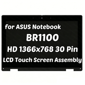 11.6 นิ้วสำหรับ <span class=keywords><strong>ASUS</strong></span> BR1100 BR1100CKA BR1100FKA <span class=keywords><strong>HD</strong></span> LED LCD หน้าจอสัมผัสพร้อมกรอบ - Product Image 1