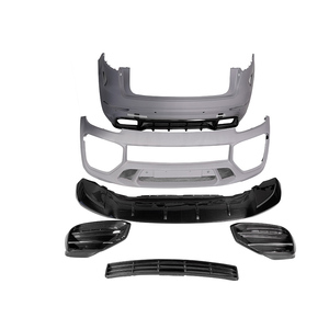 Pare-chocs avant en carbone sec pare-chocs arrière testé Kit de carrosserie pour <span class=keywords><strong>Cayenne</strong></span> 9y0 E3 - Product Image 2