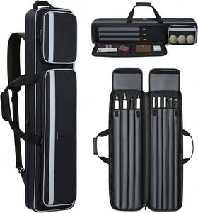 Usine BSCI - Vente en gros de kit de queue de billard 3B3S avec étui souple et sac de queue de billard pour clubs de snooker, incluant logo personnalisé - Product Image 4
