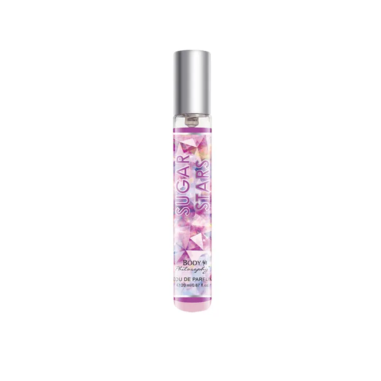 Mini perfume portátil filosocia do corpo 20ml, perfume floral, névoa corporal, longa duração, fragrância