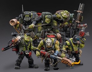 Mô hình lính di động Oak Barbarian bằng nhựa PVC bền, Warhammer 40K Dark Source Special Forces Breakout Figure, đồ chơi quân đội - Product Image 1