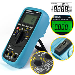 Multimètre numérique automatique ALLOSUN EM133A, autorange ACA/DCA, max. 20A TRMS, 5999 points, instruments électriques - Product Image 2