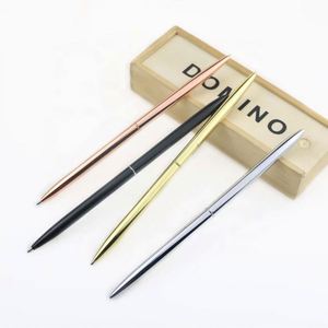 Hot Selling High Quality Slim Metal Ballpoint <b>Pen</b> with Custom Logo Elegant Signature Design 0.7mm Tip Novelty Toothpick <b>Pen</b>-Gift - Product Image 4