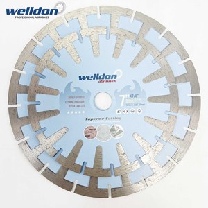 Disco de corte de granito de hoja de sierra de diamante de 7 pulgadas para hormigón Herramienta de modelado de hoja de molienda de segmentos de malla de 7 pulgadas - Product Image 3