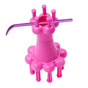 Skc <span class=keywords><strong>Bobine</strong></span> en plastique <span class=keywords><strong>de</strong></span> haute qualité Crochet Loom Knitter Fil à tricoter <span class=keywords><strong>Laine</strong></span> Corde Métier à tricoter - Product Image 1