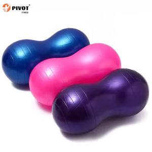 ลูกบอลโยคะทรงถั่วลิสงคุณภาพสูง ป้องกันการแตก สำหรับออกกำลังกาย ฟิตเนส และฝึกความมั่นคง - Product Image 2