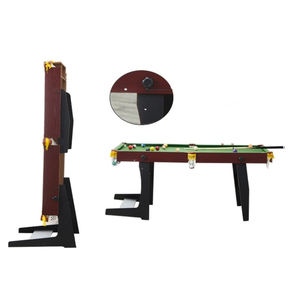 Meja biliar kolam lipat portabel rumah konferensi waktu, permainan mewah teman pesta luar ruangan <span class=keywords><strong>Multi</strong></span> fungsi - Product Image 3