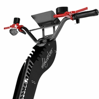 Trottinette électrique tout-terrain 72V 10 000W haute puissance, pneus tout-terrain de 16 pouces, pliable, capacité de 150 kg, batterie au lithium