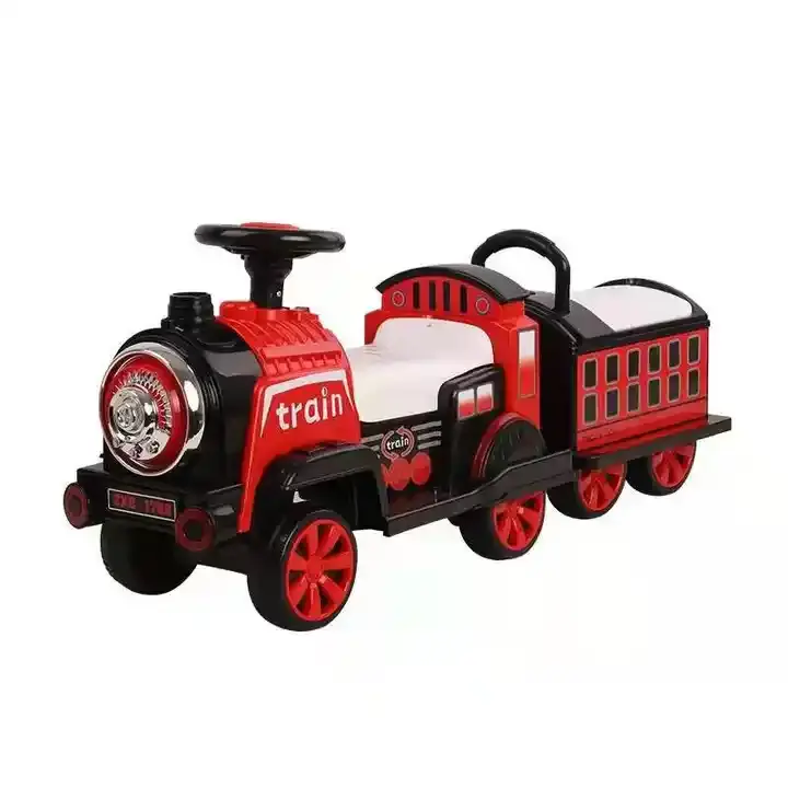 Brinquedo de moda infantil pequeno trem modelo com música Bluetooth luzes crianças twister carro
