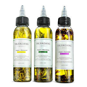 Olio per Massaggio del Cuoio Capelluto con Biotina ed Erbe Naturali per la Crescita dei Capelli, Olio di Rosmarino Biologico per Ricrescita, Marchio Privato - Product Image 1