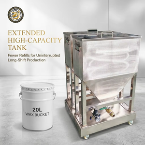 Solution de cirage automatique industrielle - Ensemble personnalisable de réservoir et pistolet pour composé liquide, idéal pour le polissage des métaux - Product Image 4