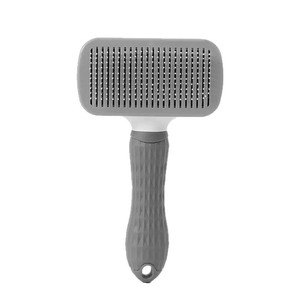 Pet Grooming Comb One Click Hair Removal For Cat Dog Plastic Manual Tool - Product Image 5