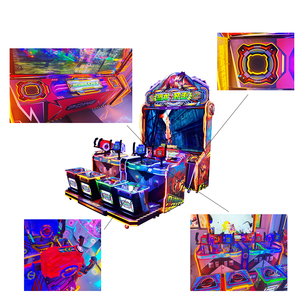 Machine de <span class=keywords><strong>jeu</strong></span> de tir à monnayeur, simulateur de tir sur cible <span class=keywords><strong>multijoueur</strong></span>, <span class=keywords><strong>jeu</strong></span> vidéo d'arcade - Product Image 3