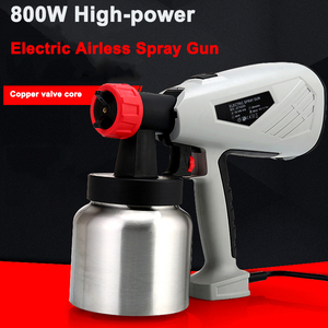 800ML HVLP Handheld High 800W High Power Portable Airless <b>Paint</b> Sprayer Latex <b>Paint</b> <b>Spray</b> Gun - Product Image 5