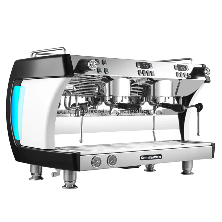 Amerika Serikat Impor Pompa Air Profesional Komersial Mesin Kopi Espresso/Cafe Coffee Maker/Mesin Kopi Otomatis
