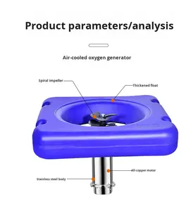 <span class=keywords><strong>Pompe</strong></span> <span class=keywords><strong>de</strong></span> <span class=keywords><strong>surface</strong></span> à aérateur à flotteur carré submersible à oxygénation rapide <span class=keywords><strong>pour</strong></span> l'aquaculture en lac, l'élevage <span class=keywords><strong>de</strong></span> poissons, l'étang - Product Image 6