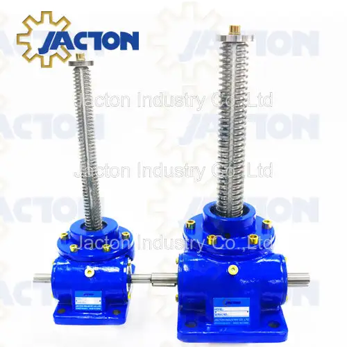 Confiables y de alta calidad 100 toneladas lineal motor industrial pesado tornillo jack para engranaje sistemas de elevación