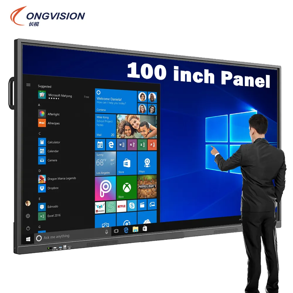 100/85/75/65 Zoll Touchscreen Interaktive Karte LCD-Display Besprechung sraum Bildung Klassen zimmer Smart Interactive Whiteboard