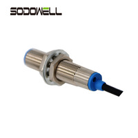 Capteur de Proximité de Vitesse et de Position à Effet Hall SODOWELL, 3 fils, 7,5 V, M12, 20 mm, Laiton et ABS, Personnalisable OEM/ODM - Vente Directe Usine