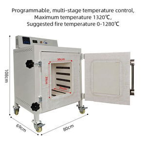 SINOART Electric <strong>Kiln</strong> Furnace Maximum Temperature 1320℃ Programmable Multi-stage Temperature Control for Clay Ceramic Firing - Product Image 3