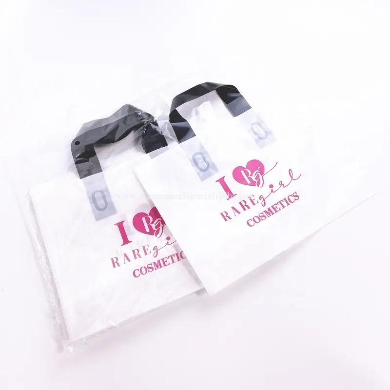 Atacado barato alta qualidade branco embalagem sacos plásticos sacos de embalagem saco plástico com logotipo