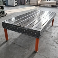 Station de soudage flexible 3D en acier Q355 nitruré au plasma, surface sans électricité, table de soudage personnalisable