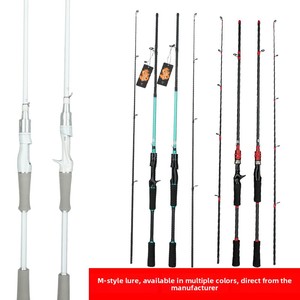 Caña de Pescar <span class=keywords><strong>Bandit</strong></span> Carbon Fly Spinning de 6.6 pies, Mediana-Pesada, para Lago, Río y Arroyo, Equipo de Pesca Resistente - Product Image 1