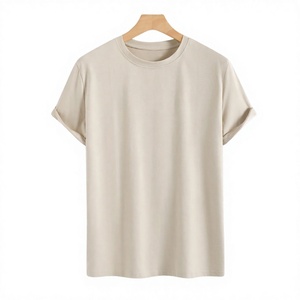เสื้อยืดผ้าฝ้ายแบบใส่ได้ทั้งชายและหญิงเสื้อยืดผ้าถักเนื้อนุ่มโลโก้ตามสั่ง - Product Image 1
