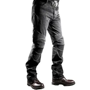 Оптовые продажи мужские мотор-редуктор-Мотоциклетные брюки нового дизайна 2021, мужские мотоциклетные джинсы, защитное снаряжение для езды на мотоцикле, брюки для мотокросса PK717, синие