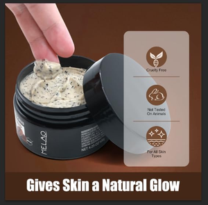 Глубокое очищение от вросших волос и шишек бритвы, удаление черных точек и омертвевшей кожи, мужской отшелушивающий скраб для лица для жирной кожи - Product Image 3