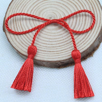 Frange à pampilles en dentelle de rayonne de 9,2 cm de large, brodée, accessoires décoratifs pour rideaux, vêtements et cheminées de table