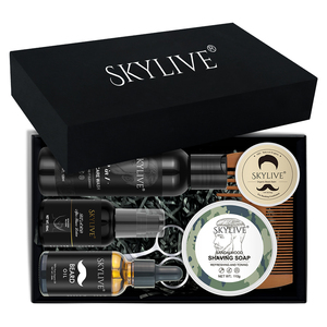 Kit Regalo di Alta Qualità <span class=keywords><strong>per</strong></span> la Cura della Barba con Olio Essenziale Naturale e Biologico <span class=keywords><strong>per</strong></span> la Crescita dei <span class=keywords><strong>Capelli</strong></span> e della Barba <span class=keywords><strong>per</strong></span> Uomini - Product Image 3