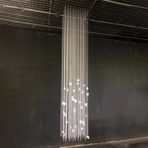 Decorazione per Soffitto con Perline a Petalo H245 in Acrilico per Sfondi di Palcoscenici e Sale Matrimoniali - Product Image 2