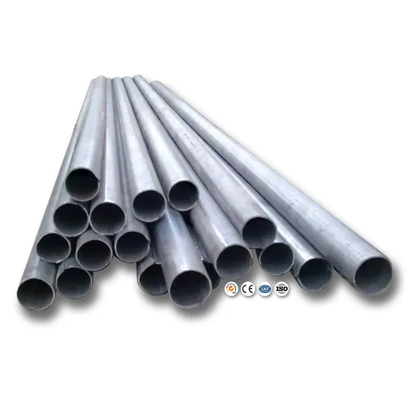 China hecho a medida API 5L Psl1/2/ASTM A53/A106 Gr. B/JIS DIN/A179/A192/A333 X42/X52/X56/X60/65 X70 Tubo de acero soldado al carbono