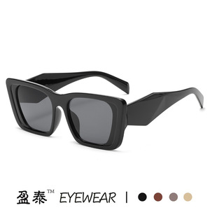 Yingtai Eyewear Sunglasses Women PC <b>Frame</b> UV400 Protection Class 2 Sunshades Fashionable Korean Style - Product Image 2