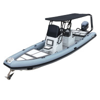 Deluxe 28ft RIB 860 Hypalon ORCA Double Deep V Aluminium Hull Gonflable Boat