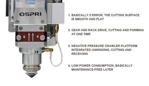 เครื่องตัดโลหะแผ่นด้วยไฟเบอร์เลเซอร์ CNC ยี่ห้อ Cypcut Hiwin พร้อมระบบ AI รองรับเซอร์โวมอเตอร์ความแม่นยำสูง - Product Image 3