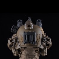 Casque Tactique Airsoft Léger SF Super High Cut pour Chasse, Tir, Wargame – Casque de Protection Équipement Sportif Extérieur Vélo