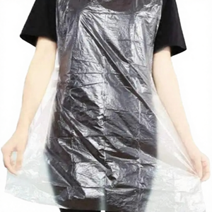 Factory Directly <b>Disposable</b> Lightweight HDPE/LDPE Waterproof Plain High Quality Sleeveless <b>Apron</b> for Restaurant/Kitchen Cleaning - Product Image 2