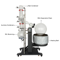 Appareil de distillation d'huiles essentielles pour la recherche et le développement (R&D) - Rotovapor 100L - Idéal pour la création de parfums et d'arômes