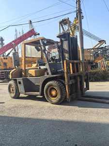 Carretilla elevadora TCM FD50 usada de alta calidad, combustión interna de 5 toneladas con 1 año de garantía, origen japonés a la venta, en stock y a bajo precio - Product Image 5