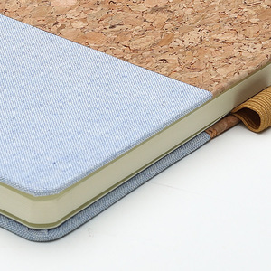 Nhật Ký Vải Lanh Với Nút Chai Tổng Hợp Sổ Ghi Chép Tùy Chỉnh Bìa Cứng Tùy Chỉnh Đồ Dùng Học Tập A5 Nhật Ký Lạ Mắt Đẹp - Product Image 6