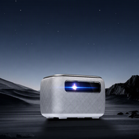 Projecteur portable Android 9 4K avec batterie intégrée, WiFi double bande, haut-parleurs stéréo HIFI, 600 lumens, 2 Go de RAM, fournisseur de projecteurs