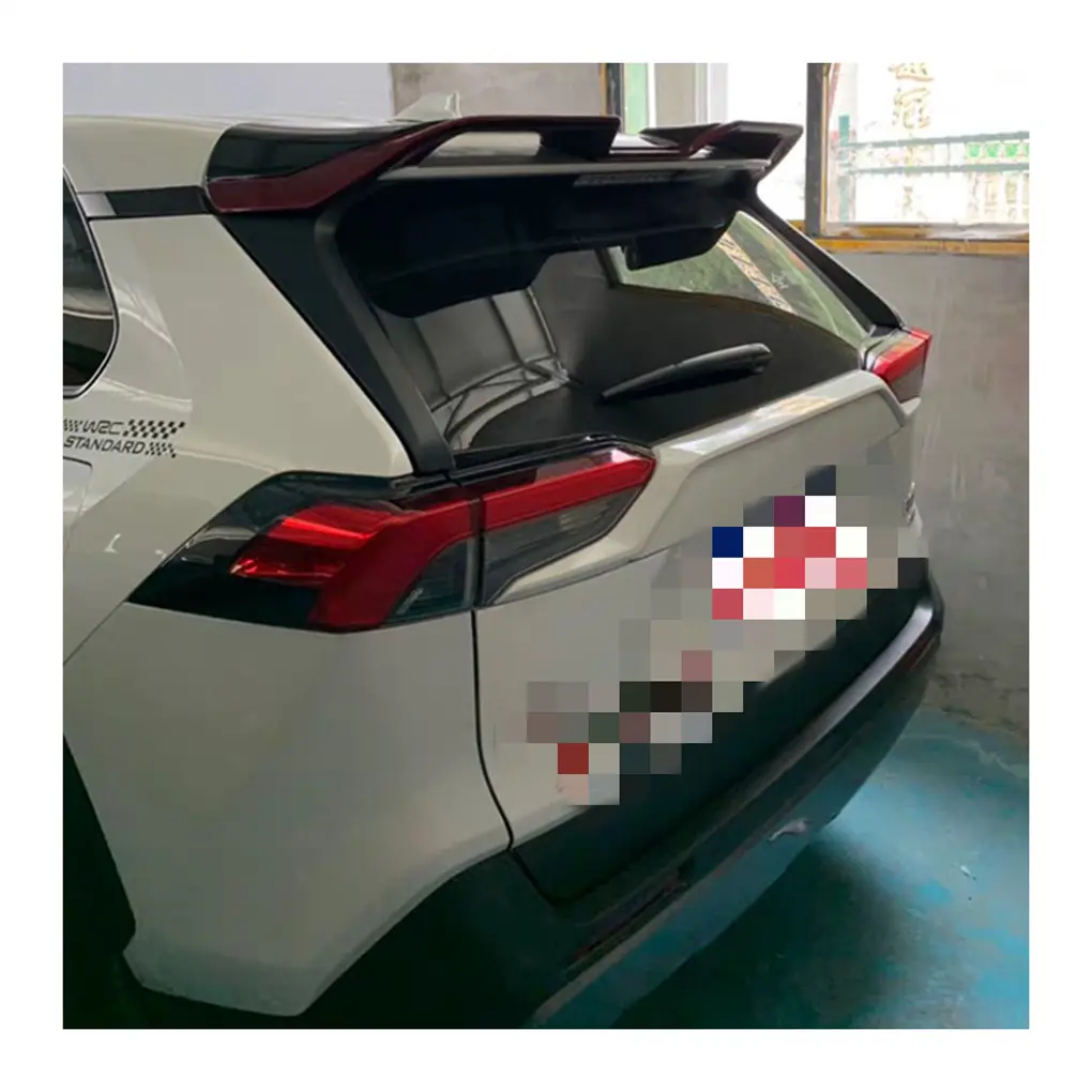 DSE Produzione di Marca Materiale ABS Nero Lucido Posteriore Spoiler Sul Tetto Per Toyota Auto Spoiler RAV4 2019 2020 2021