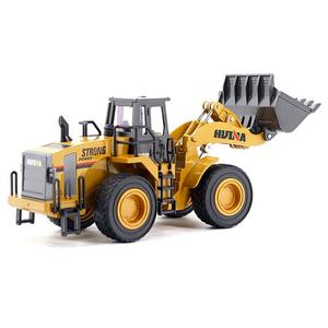 รถดันดินจำลอง SJY-1913 ขนาด 1:40 ของเล่นรถก่อสร้างวิศวกรรมโลหะผสม รถของเล่นโลหะหล่อขึ้นรูป รถดันดินแบบไดแคสต์ - Product Image 4